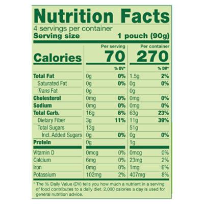 Materne GoGo Squeez Apple Apple Fruit on the Go, 3.2 oz, 4 count