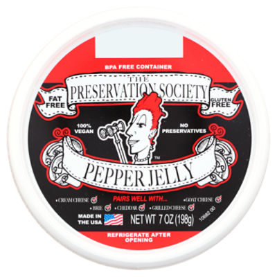 The Preservation Society Pepper Jelly, 7 oz