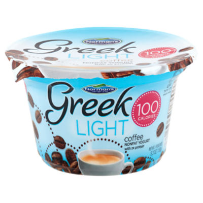 Norman's Greek Light Coffee Nonfat Yogurt, 5.3 oz