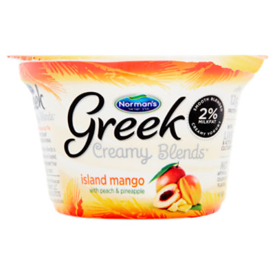 Norman's Creamy Blends Island Mango Greek Yogurt, 5.3 oz