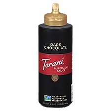 Torani Dark Chocolate Puremade Sauce, 16.5 oz