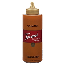 Torani Caramel Puremade Sauce, 16.5 oz