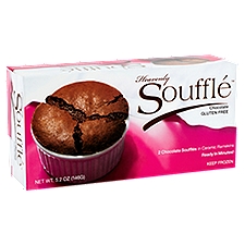 Heavenly Gluten Free Chocolate Soufflé, 2 count, 5.2 oz