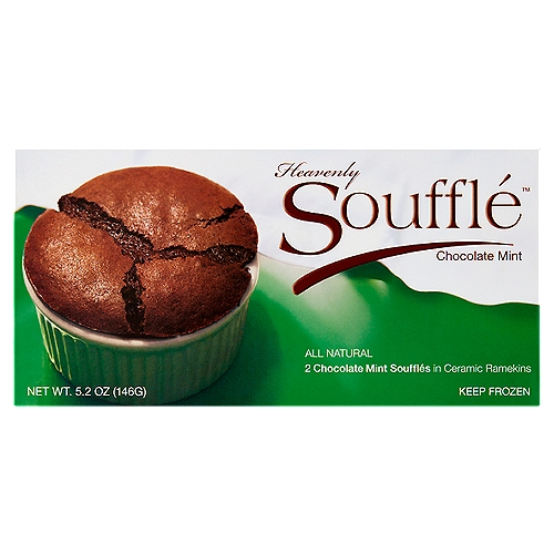 Heavenly Soufflé Chocolate Mint, 2 count, 5.2 oz