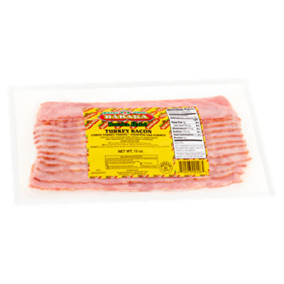 Baraka Turkey Bacon, 12 oz, 12 Ounce