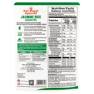 Eat Regal Special Jasmine Rice, 8.8 oz
