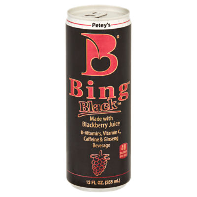 Petey's Bing Black Blackberry Beverage, 12 fl oz