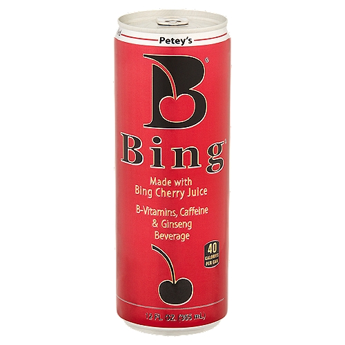 Petey's Bing Cherry Beverage, 12 fl oz
