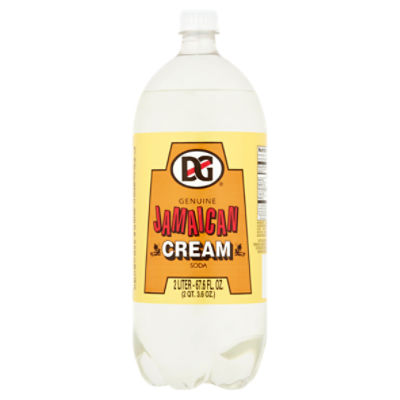 DG Genuine Jamaican Cream Soda, 2 liter
