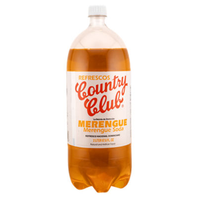 Country Club Merengue Soda, 2 liter