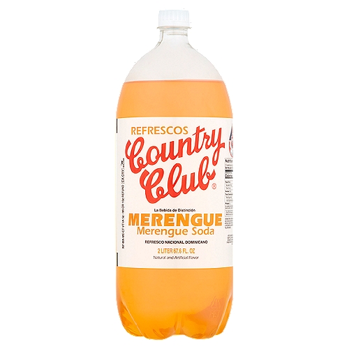 Country Club Merengue Soda, 2 liter