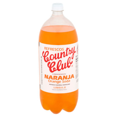 Country Club Orange Soda, 67.6 fl oz