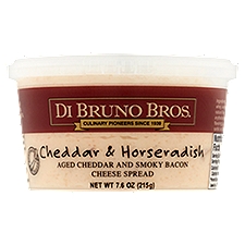 Di Bruno Bros. Cheese Spread, Cheddar & Horseradish, 7.6 Ounce