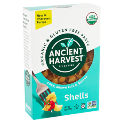 Ancient Harvest Shells Organic & Gluten Free Pasta, 8 oz