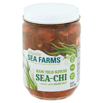 Atlantic Sea Farms Sea-Chi Raw Mild Kimchi, 15 oz