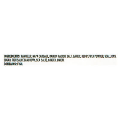 Atlantic Sea Farms Sea-Chi Raw Mild Kimchi, 15 oz