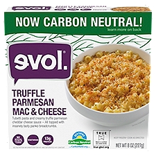 Evol Truffle Parmesan Mac & Cheese, 8 oz, 8 Ounce