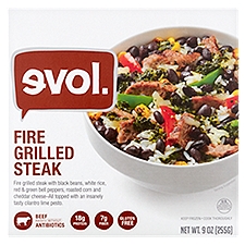 Evol Fire Grilled Steak, 9 oz