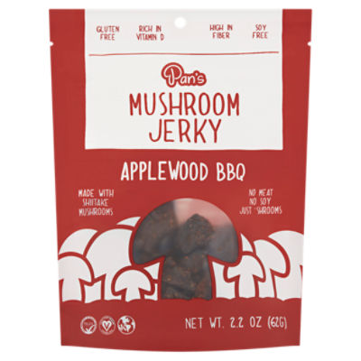 Pan's Applewood BBQ, Mushroom Jerky