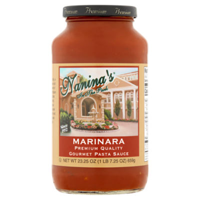 Nanina's In The Park Marinara Premium Quality Gourmet Pasta Sauce, 23.25 oz