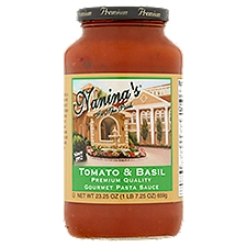 Nanina's In The Park Tomato & Basil Premium Quality Gourmet Pasta Sauce, 23.25 oz