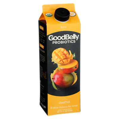 GoodBelly Mango Flavor Probiotics Juice Drink, 32 fl oz