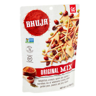Bhuja Original Mix Snacks, 7 oz