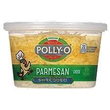 Polly-O Shredded Parmesan Cheese, 5 oz, 5 Ounce