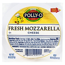 Casaro Cheese, Fresh Mozzarella, 8 Ounce