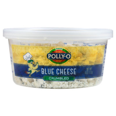 Polly-O Crumbled Blue Cheese, 4 oz, 4 Ounce