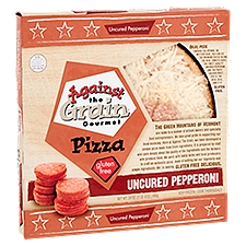 Against the Grain Gourmet Gluten Free Uncured Pepperoni, Pizza, 24 Ounce