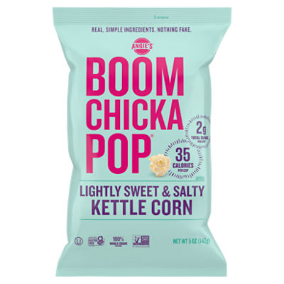 Angie's Boom Chicka Pop Light Kettle Corn, 5 oz, 5 Ounce