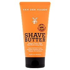 Van Der Hagen Shave Butter, 6.0 oz, 6 Ounce