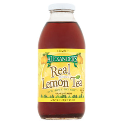 Arizona Tea, Premium Brewed Lemon Bottled Tea, 16 Fl Oz (Pack of 12)
