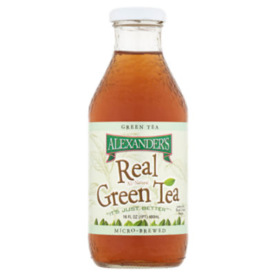 Alexander's Real Green Tea, 16 fl oz