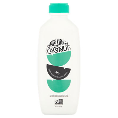 Once Upon a Coconut 100% Premium Coconut Water, 33.8 fl oz - Fairway