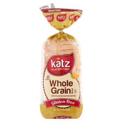 Katz Gluten Free Whole Grain Bread, 21 oz