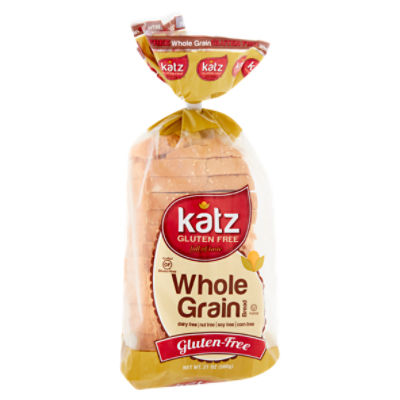 Katz Gluten Free Whole Grain Bread, 21 oz