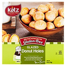 Katz Gluten Free Glazed Donut Holes, 6 oz