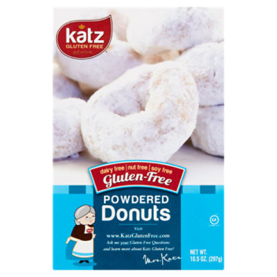Katz GlutenFree Powdered Donuts, 10.5 oz