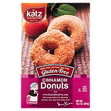 Katz Gluten Free Cinnamon Donuts, 10.5 oz