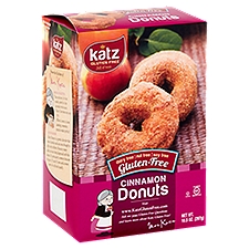 Katz Gluten Free Cinnamon, Donuts, 12 Ounce