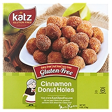 Katz Gluten Free Cinnamon Donut Holes, 6 oz