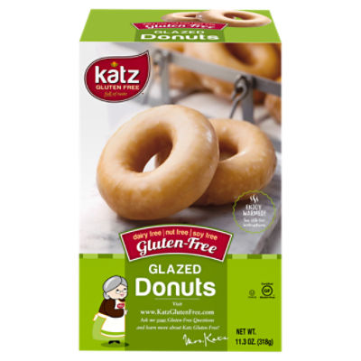 Katz Gluten Free Glazed Donuts, 11.3 oz