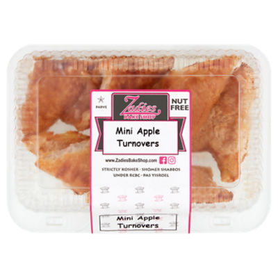 Zadies Bake Shop Mini Apple Turnovers, 9 oz