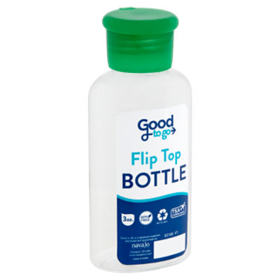 Equate Flip Top Travel Bottle - 3 oz