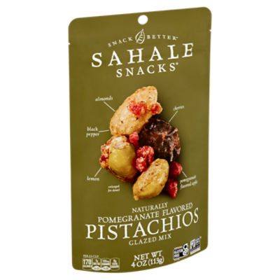 Sahale Snacks Naturally Pomegranate Flavored Pistachios Glazed Mix, 4 oz