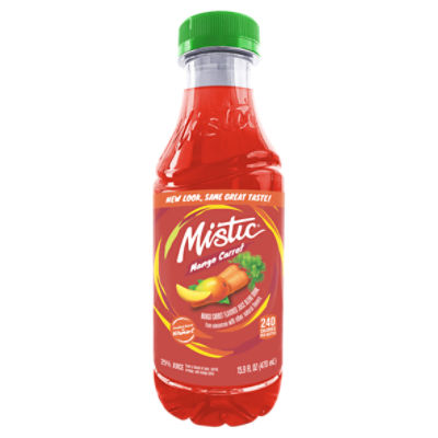 Mistic Mango Carrot, 15.9 fl oz plastic bottle