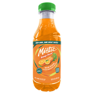Mistic Orange Carrot, 15.9 fl oz plastic bottle