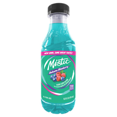Mistic Bahama Blueberry, 15.9 fl oz plastic bottle